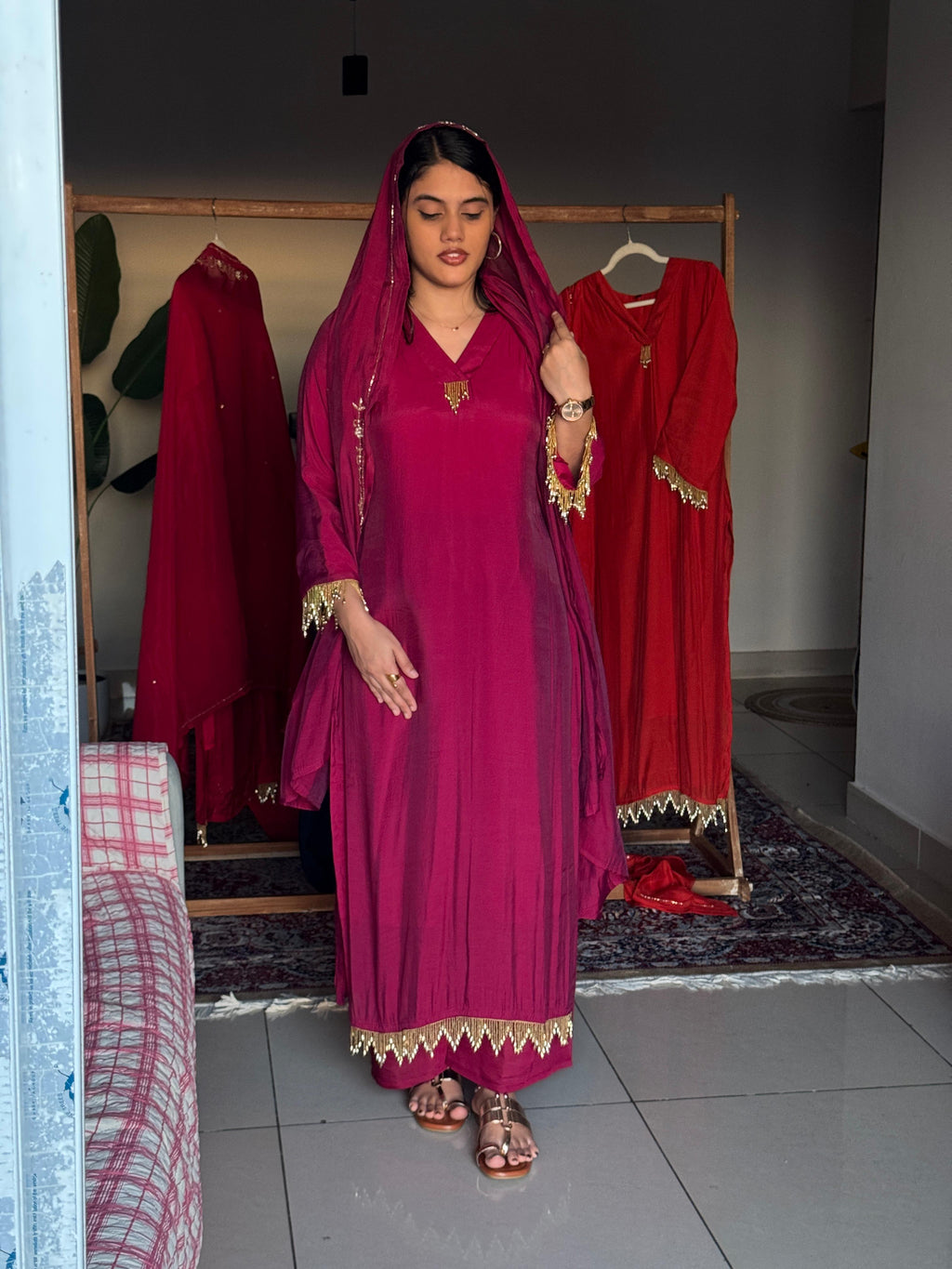 Hifi Aesthetic Elegant Mul chanderi Drop