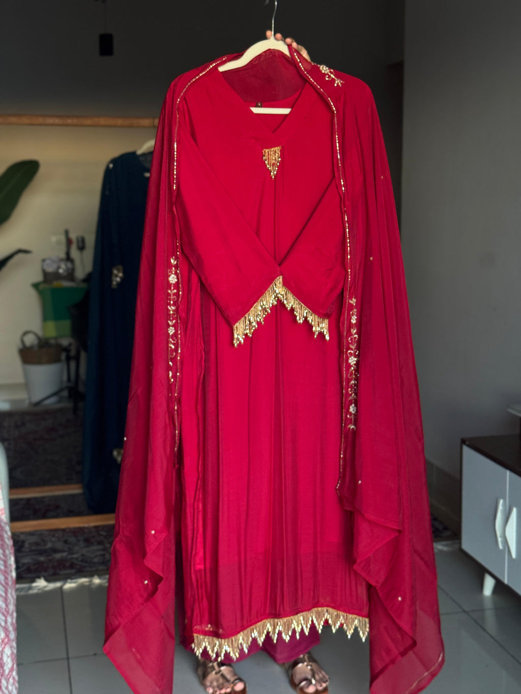 Hifi Aesthetic Elegant Mul chanderi Drop