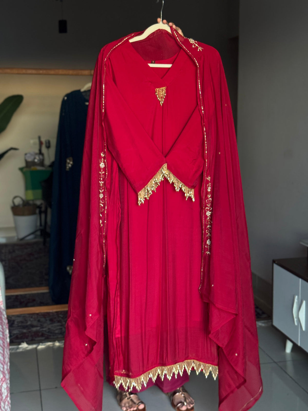 Hifi Aesthetic Elegant Mul chanderi Drop