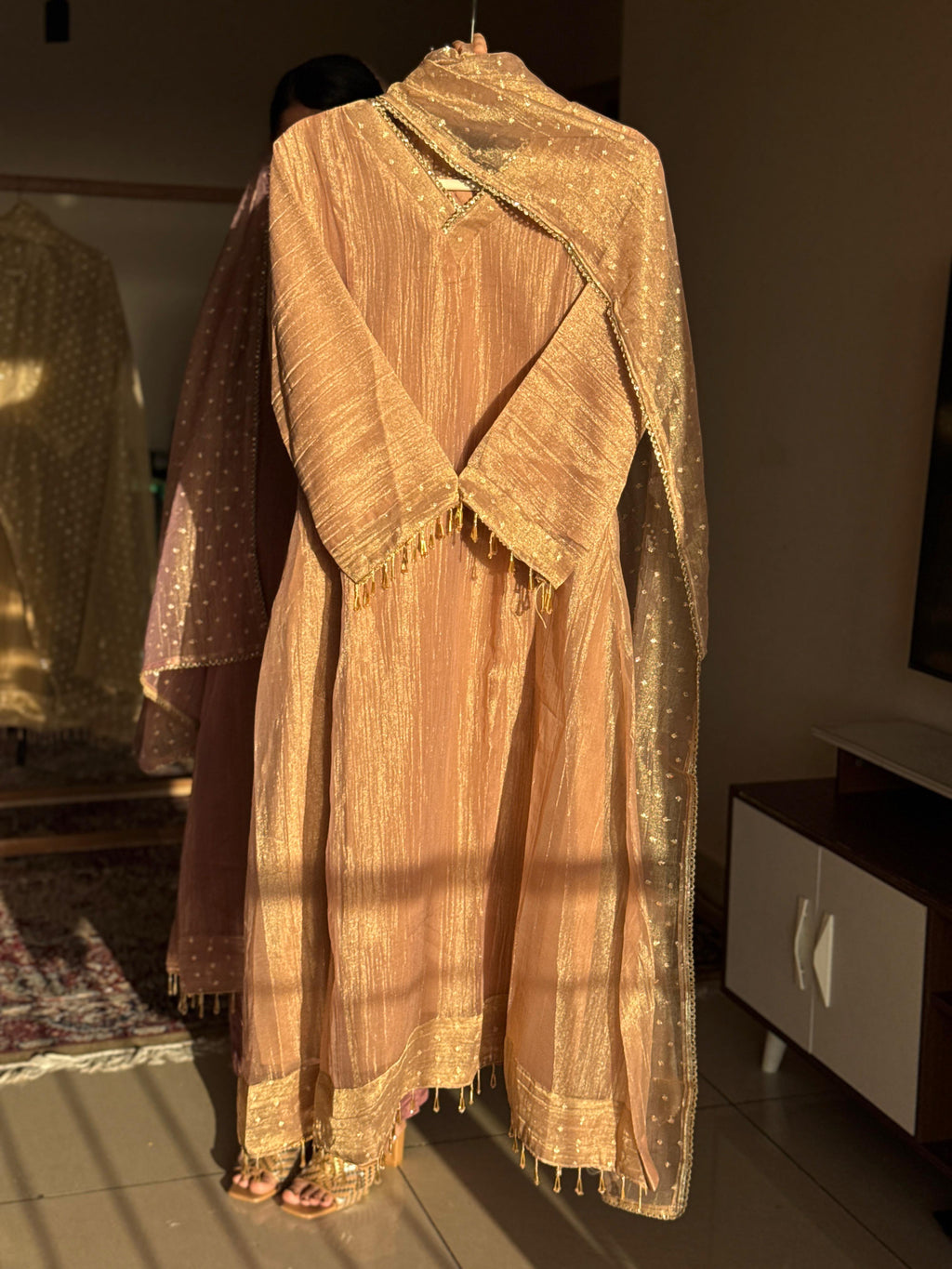 Hifi Salsa Dotted Duppatta Suit