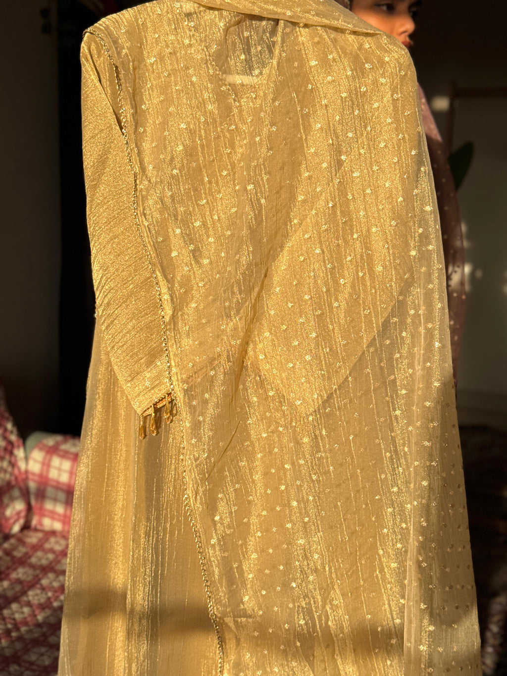 Hifi Salsa Dotted Duppatta Suit