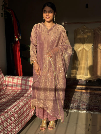 Hifi Salsa Dotted Duppatta Suit