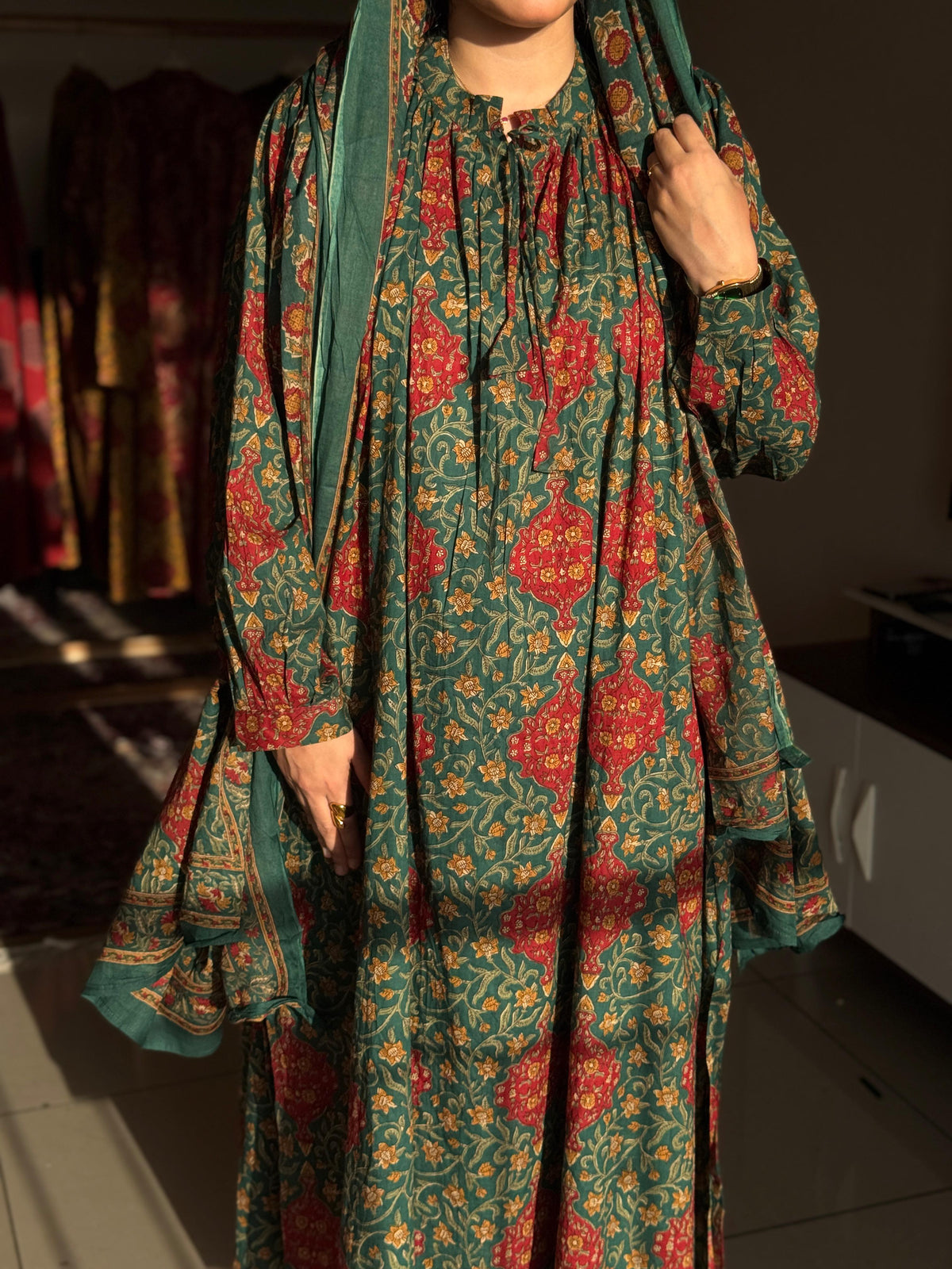 Hifi kalamkali Cotton Vibe Suit