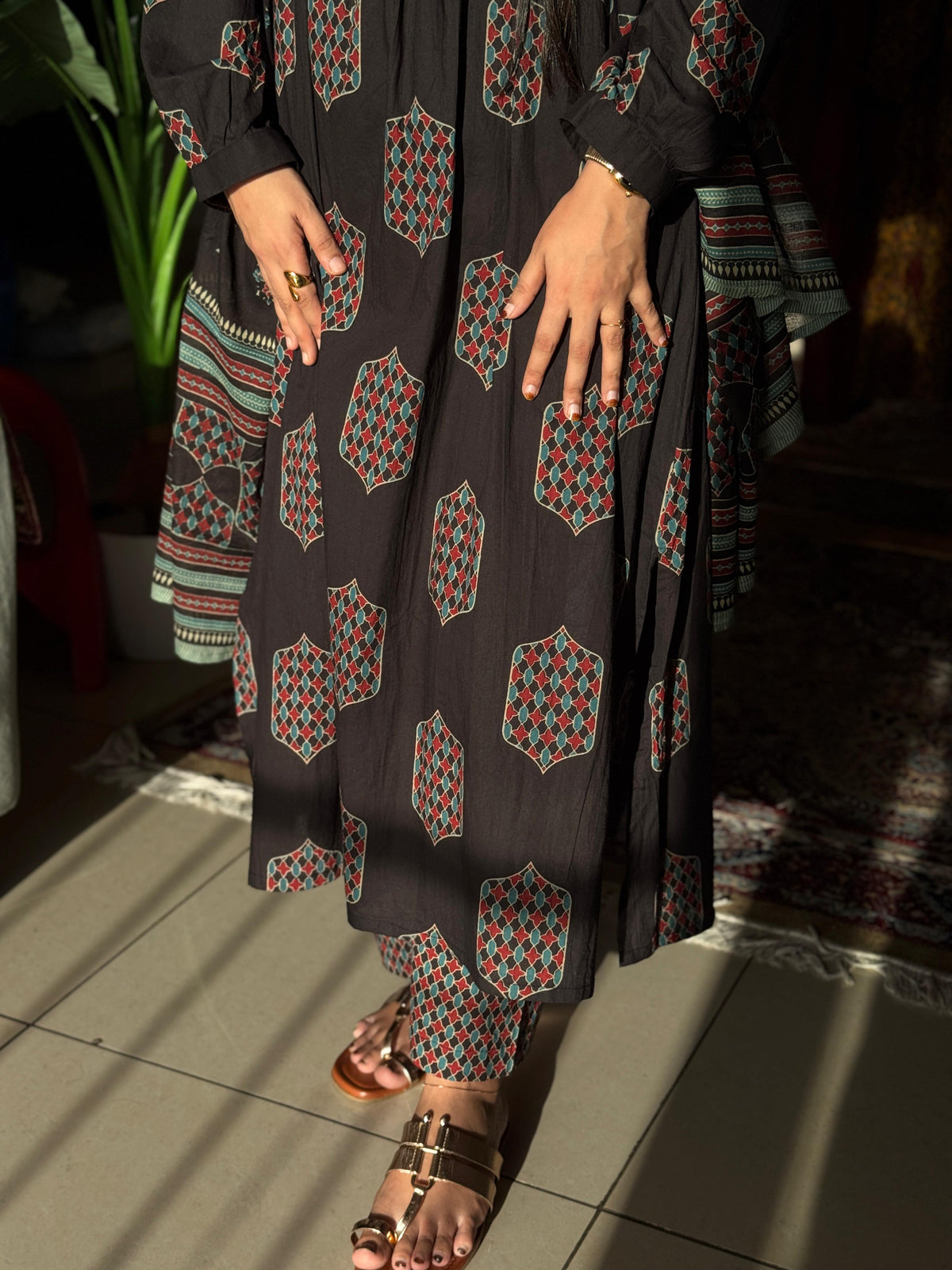 Hifi kalamkali Cotton Vibe Suit
