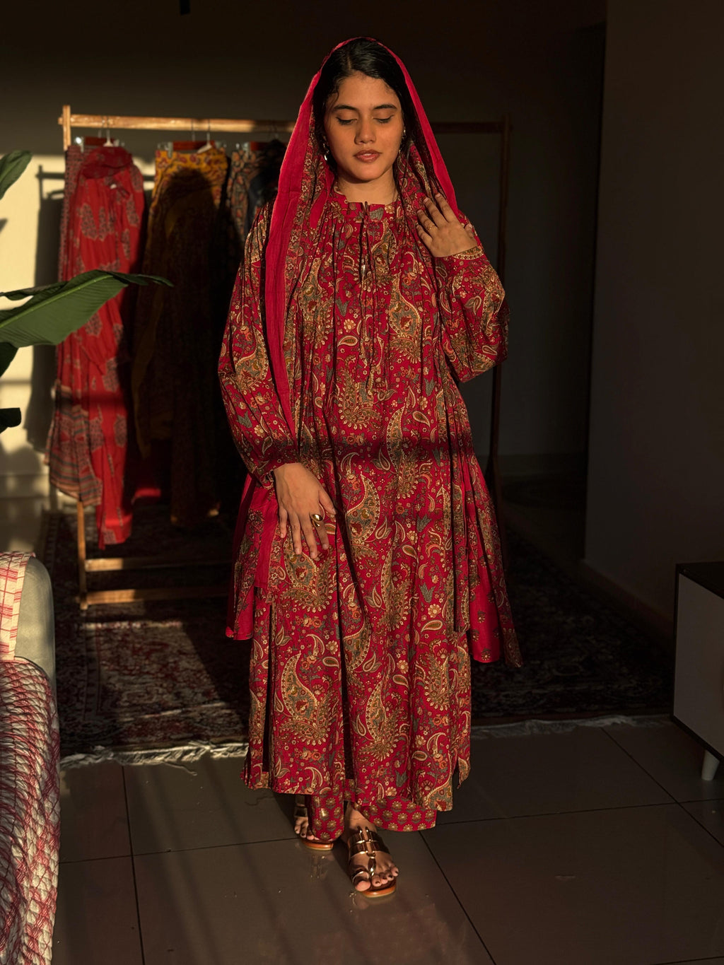 Hifi kalamkali Cotton Vibe Suit