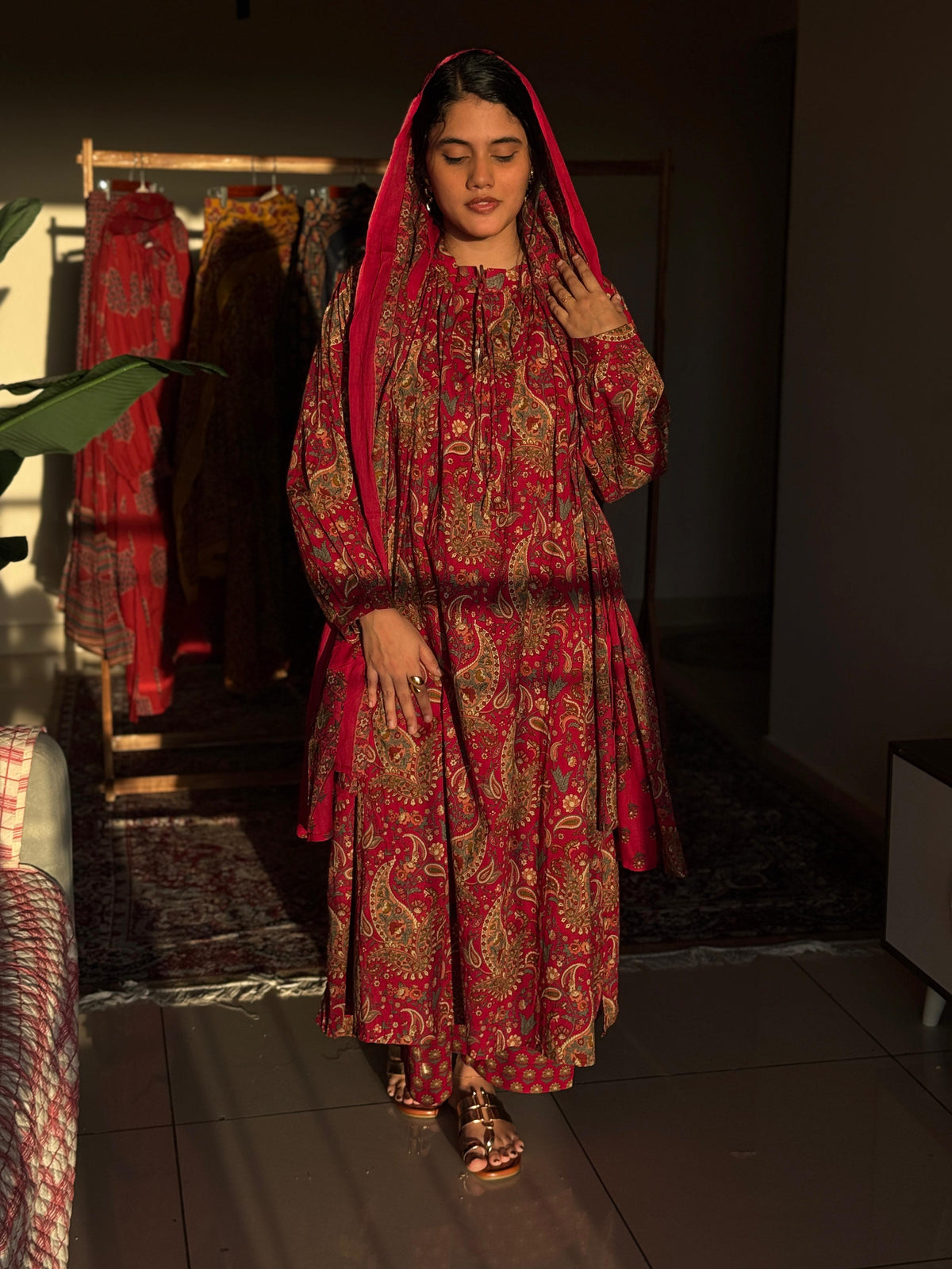 Hifi kalamkali Cotton Vibe Suit