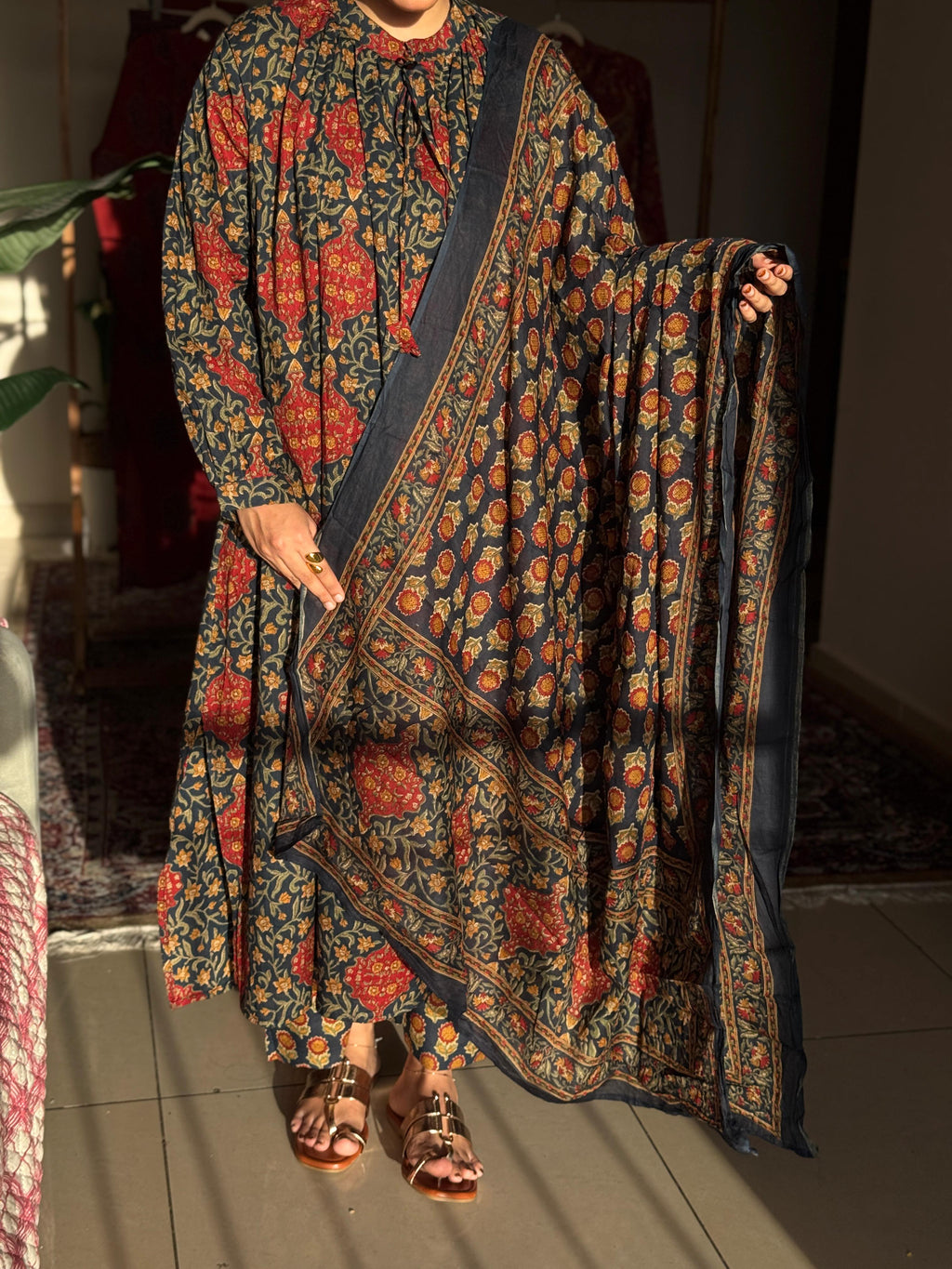 Hifi kalamkali Cotton Vibe Suit