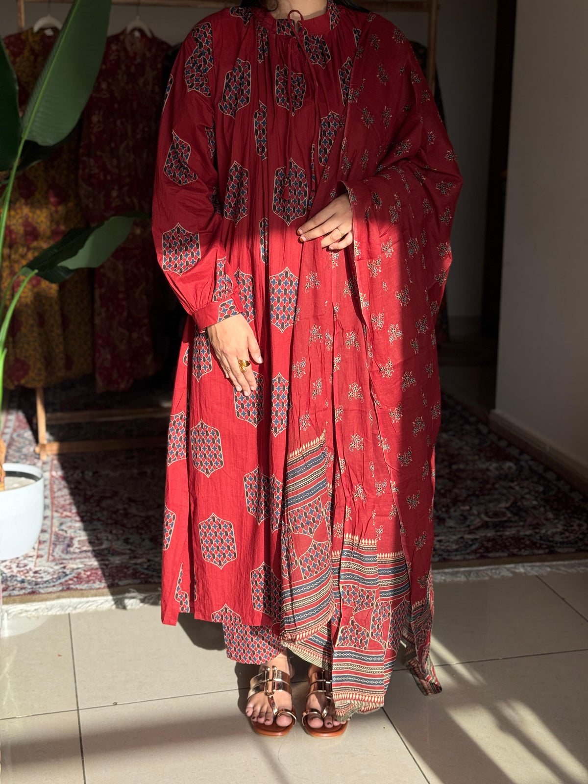 Hifi kalamkali Cotton Vibe Suit