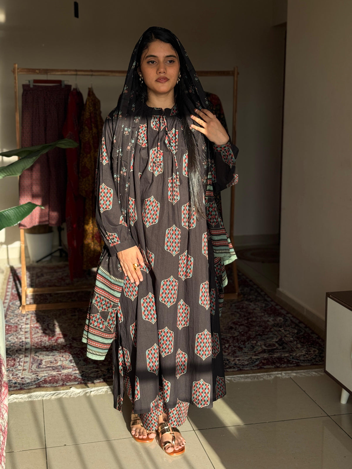 Hifi kalamkali Cotton Vibe Suit