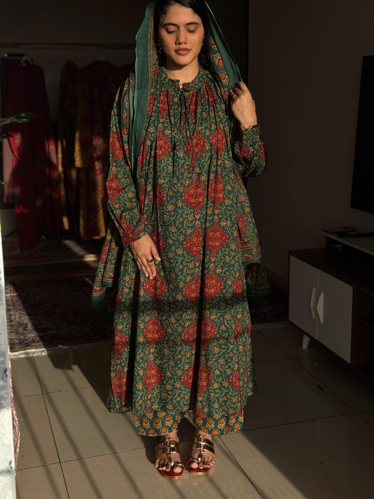 Hifi kalamkali Cotton Vibe Suit