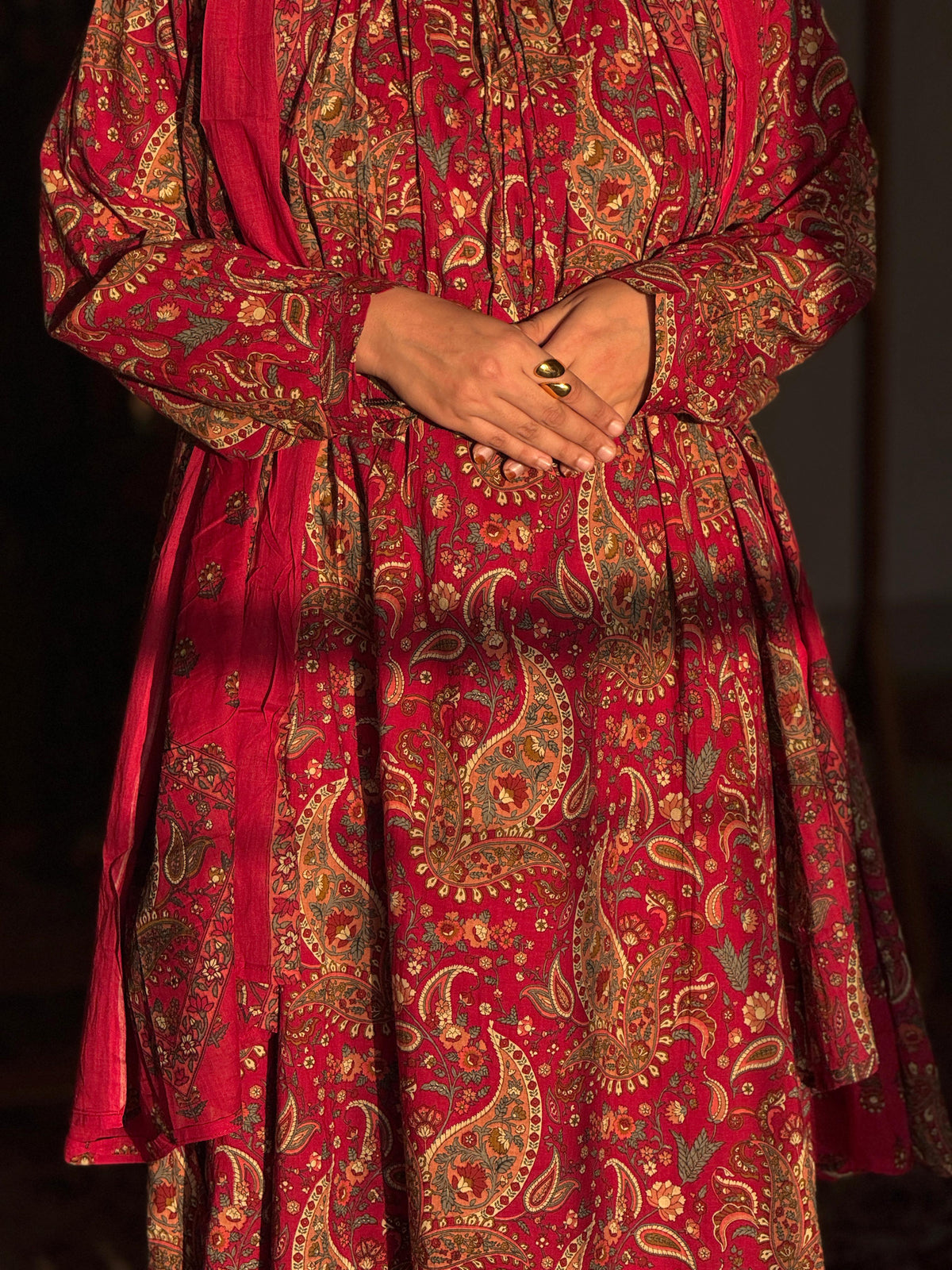 Hifi kalamkali Cotton Vibe Suit