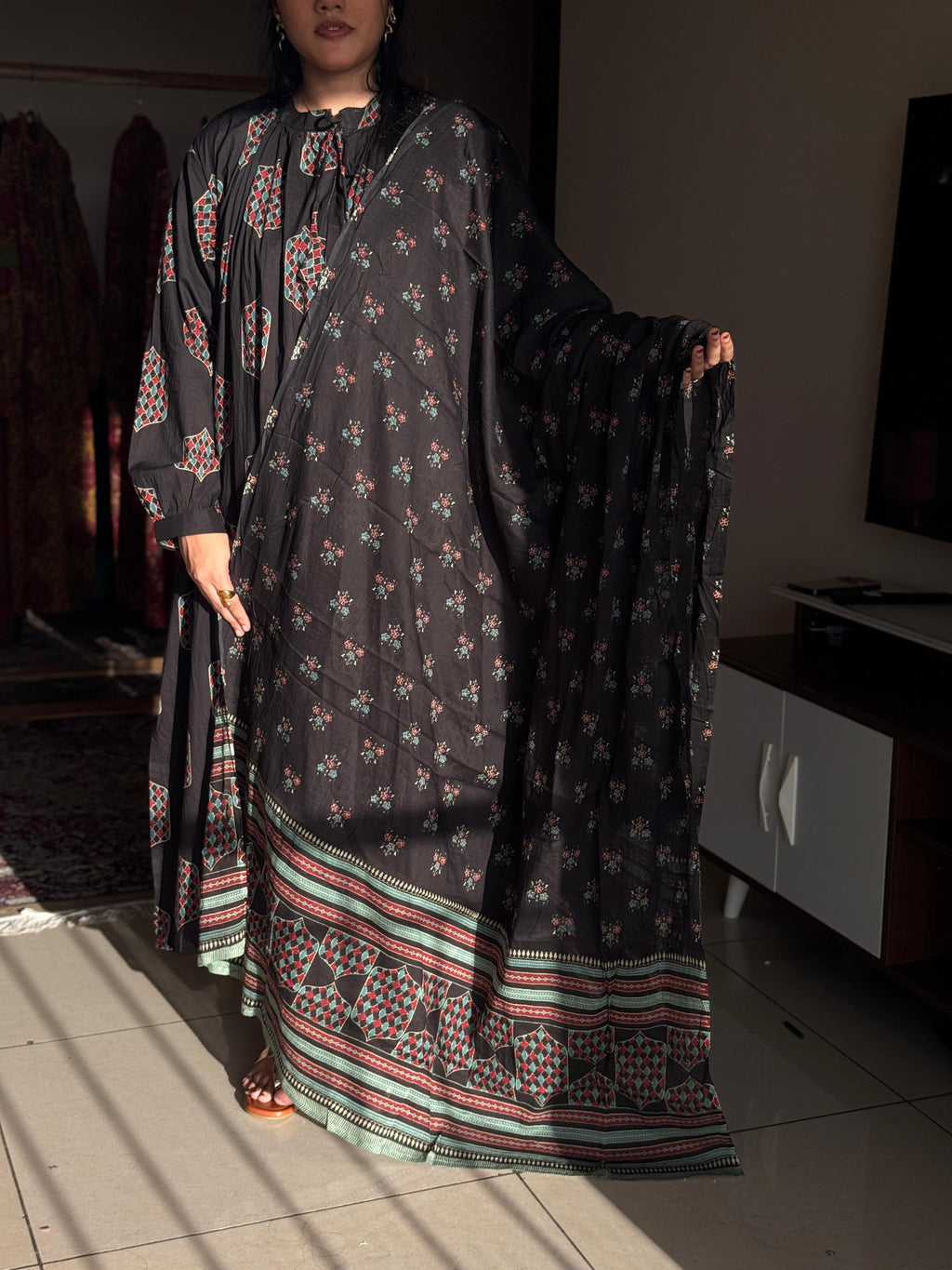 Hifi kalamkali Cotton Vibe Suit