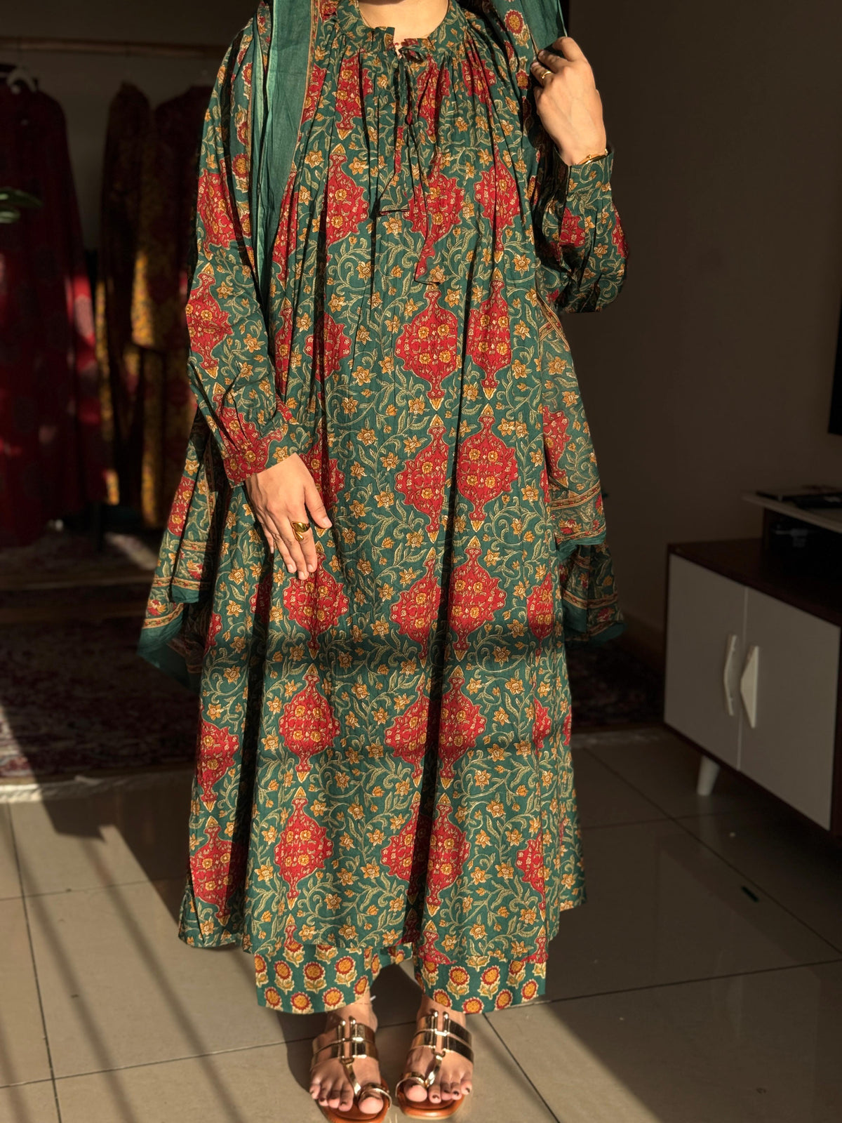 Hifi kalamkali Cotton Vibe Suit