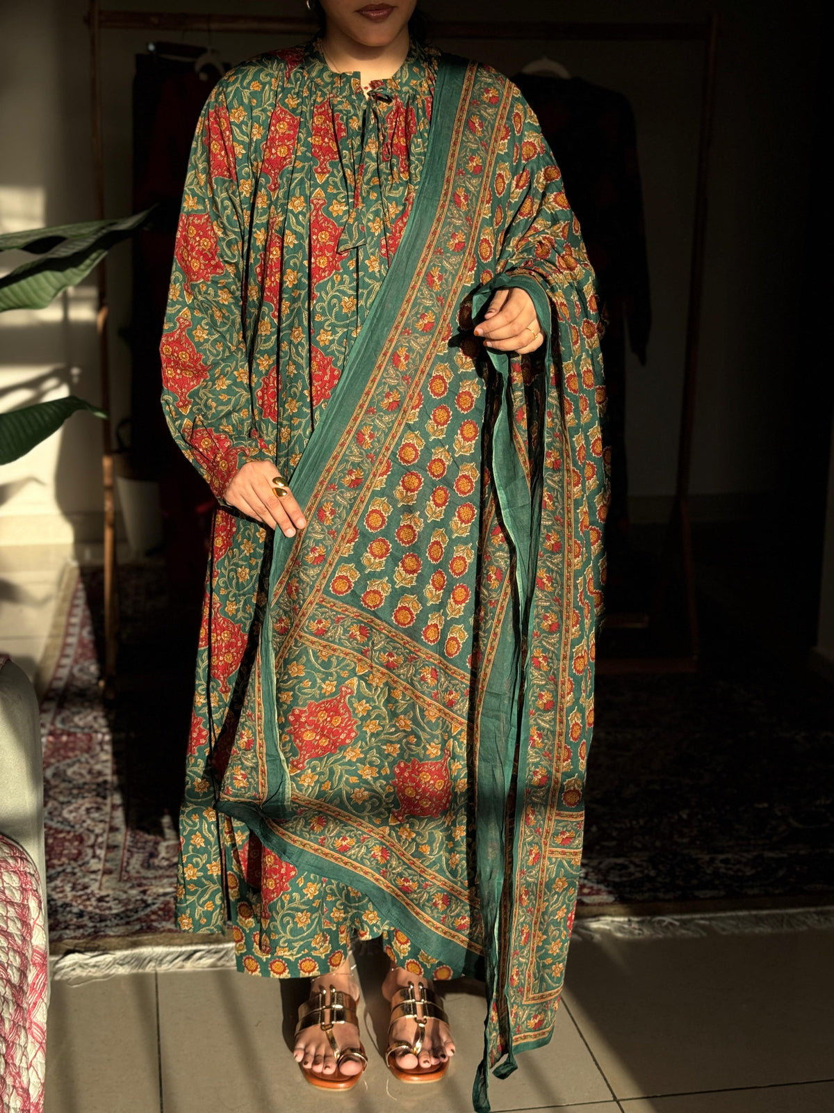 Hifi kalamkali Cotton Vibe Suit