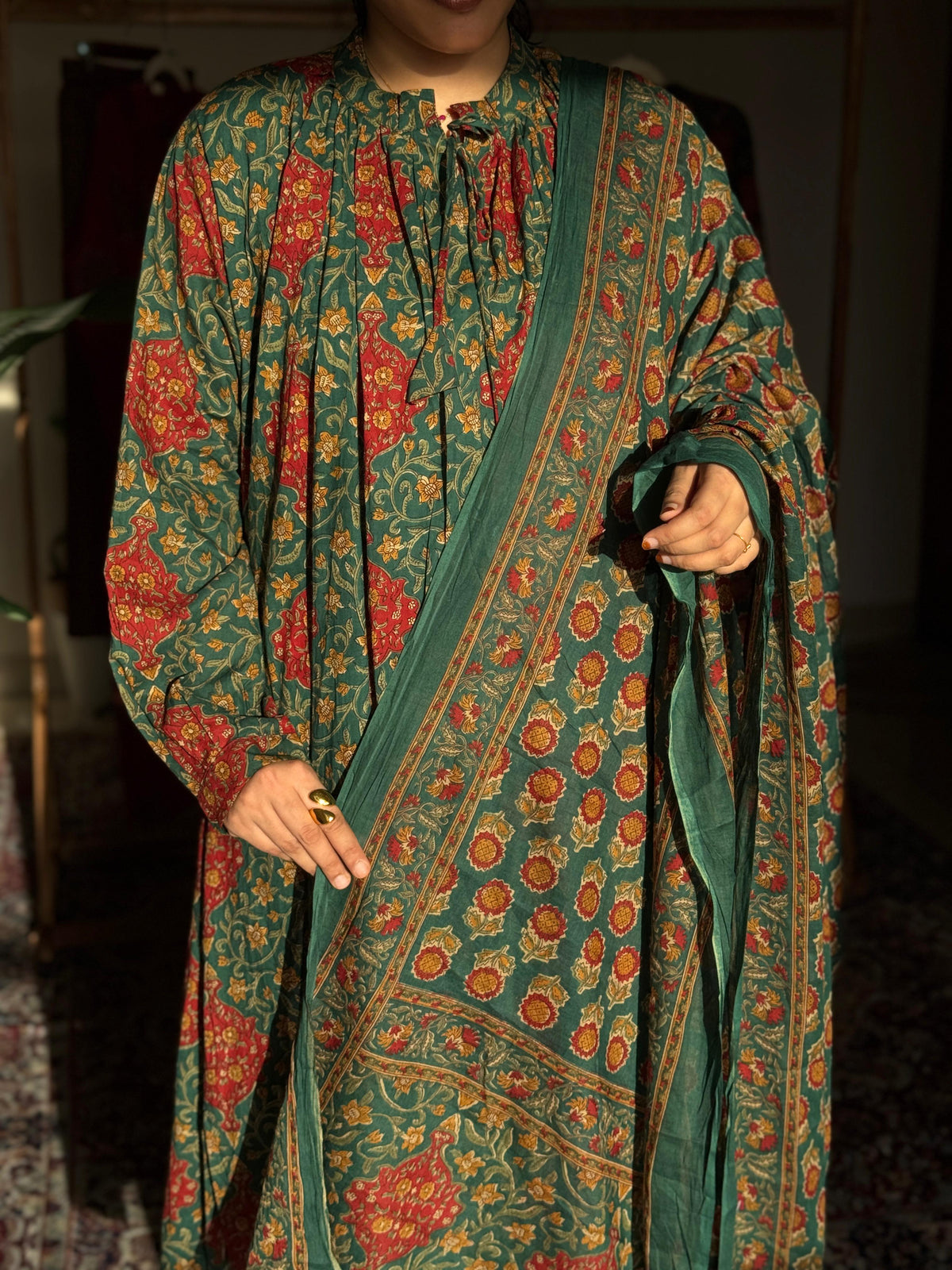 Hifi kalamkali Cotton Vibe Suit