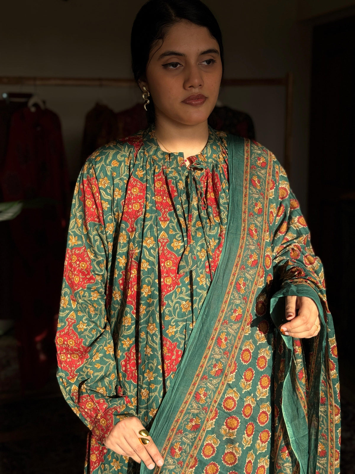 Hifi kalamkali Cotton Vibe Suit