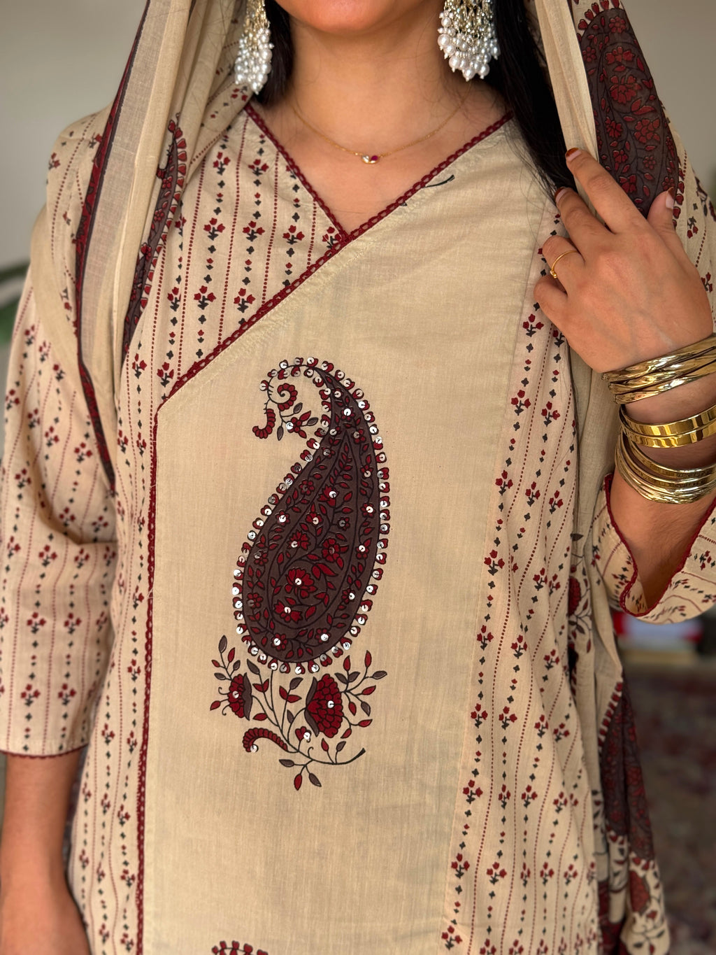 Hifi Cotton Paisley Cuty Drop