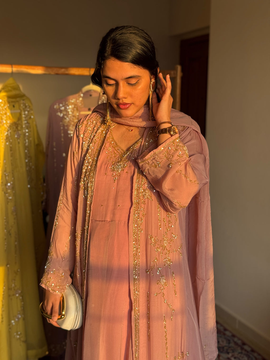 Hifi Georgette Shrug partywear