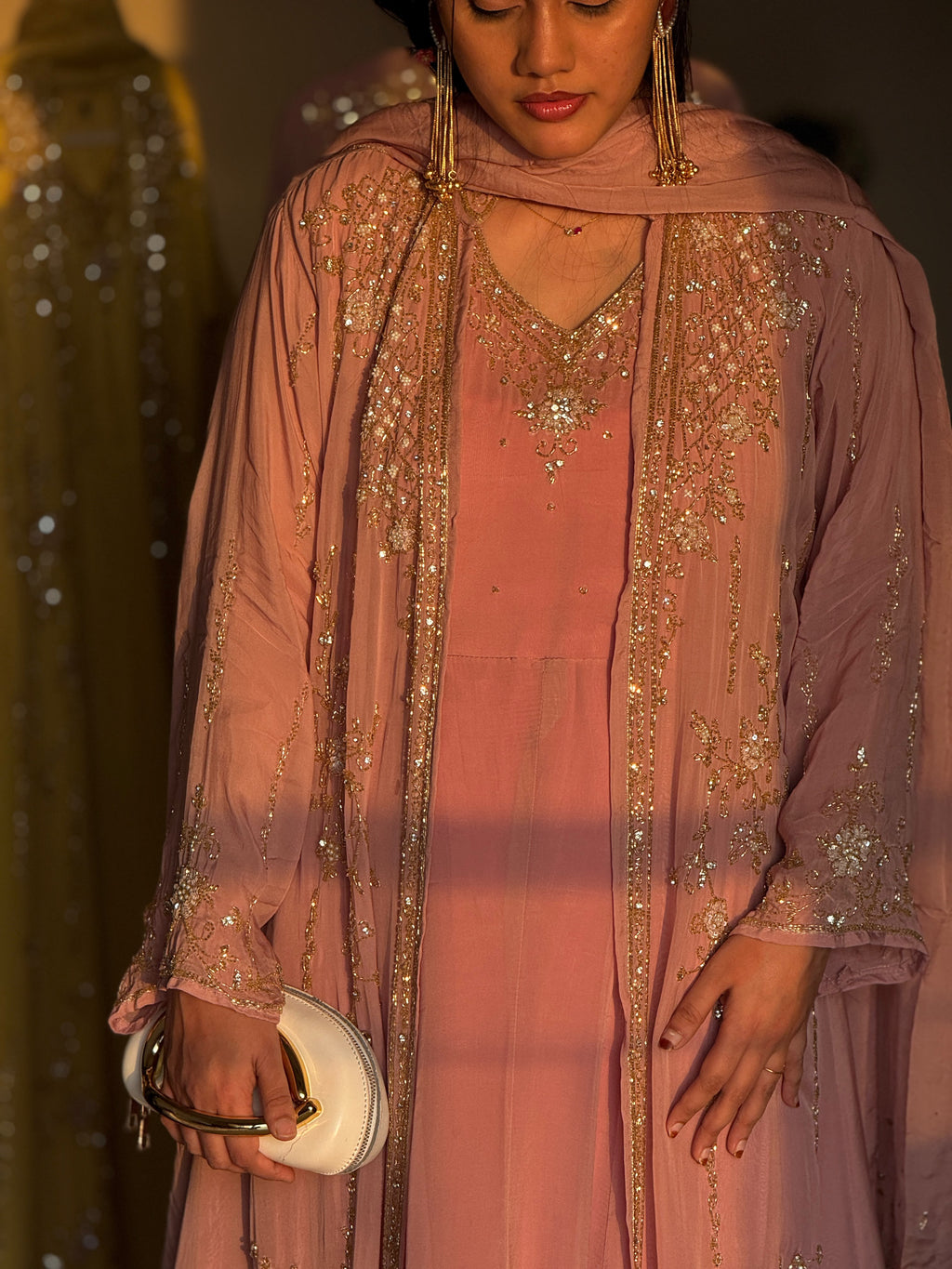 Hifi Georgette Shrug partywear