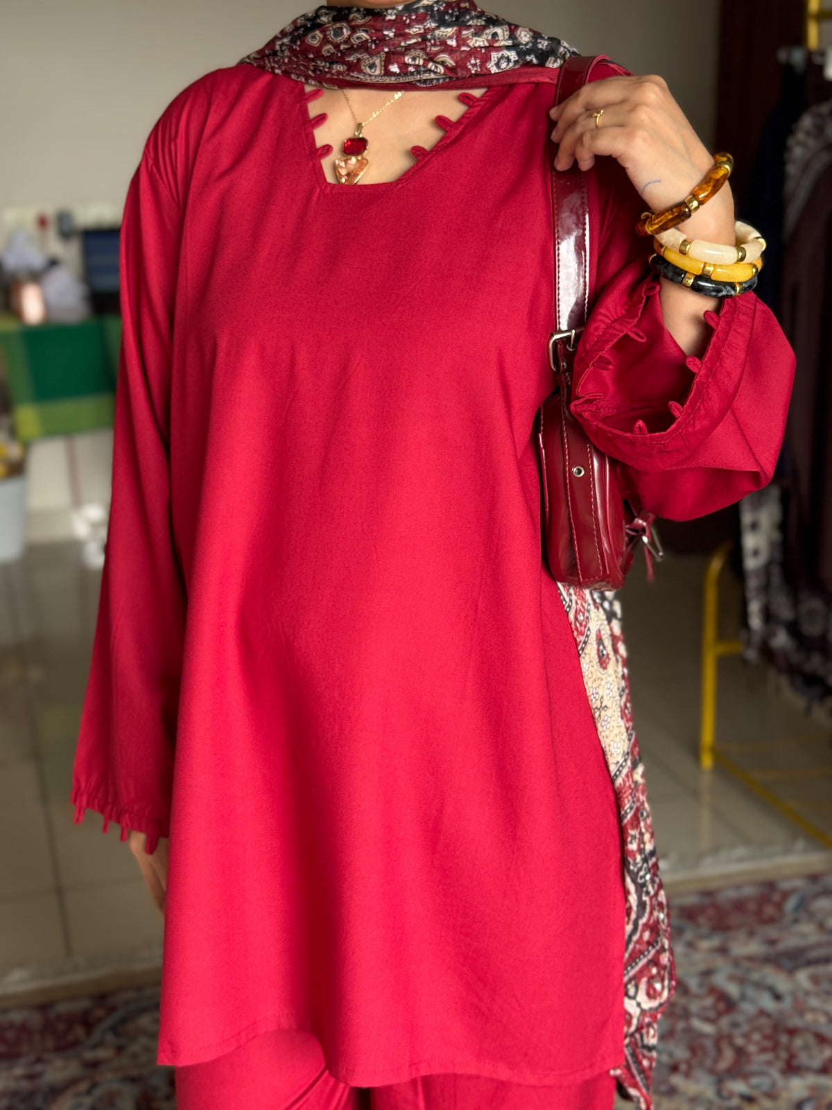 Hifi Bubbly Ajrakh Suit [10 DAYS SHIPPING]