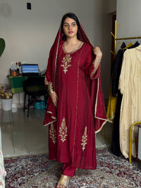 Maroon red