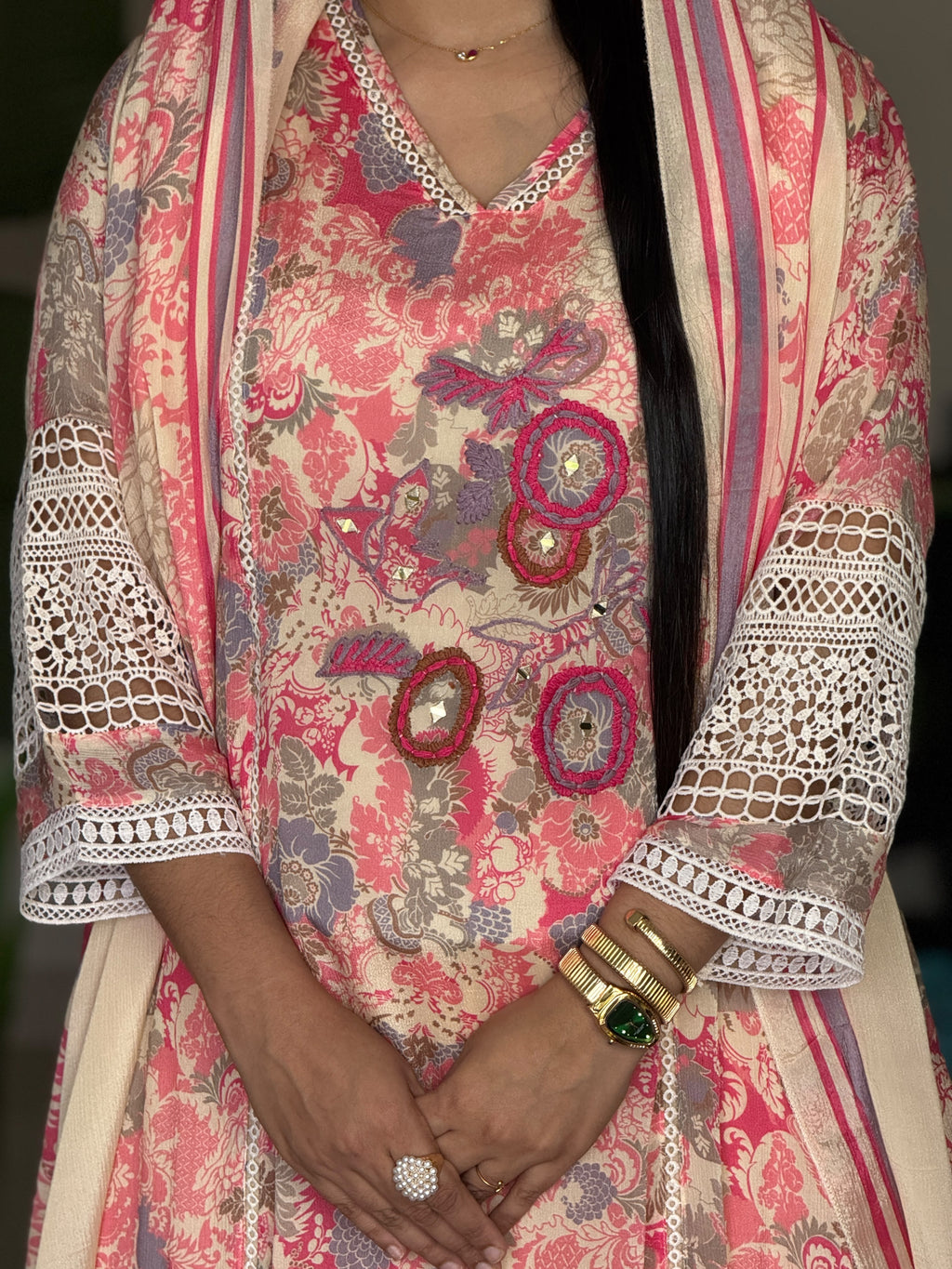Hifi Pure chinon Crochet Suit