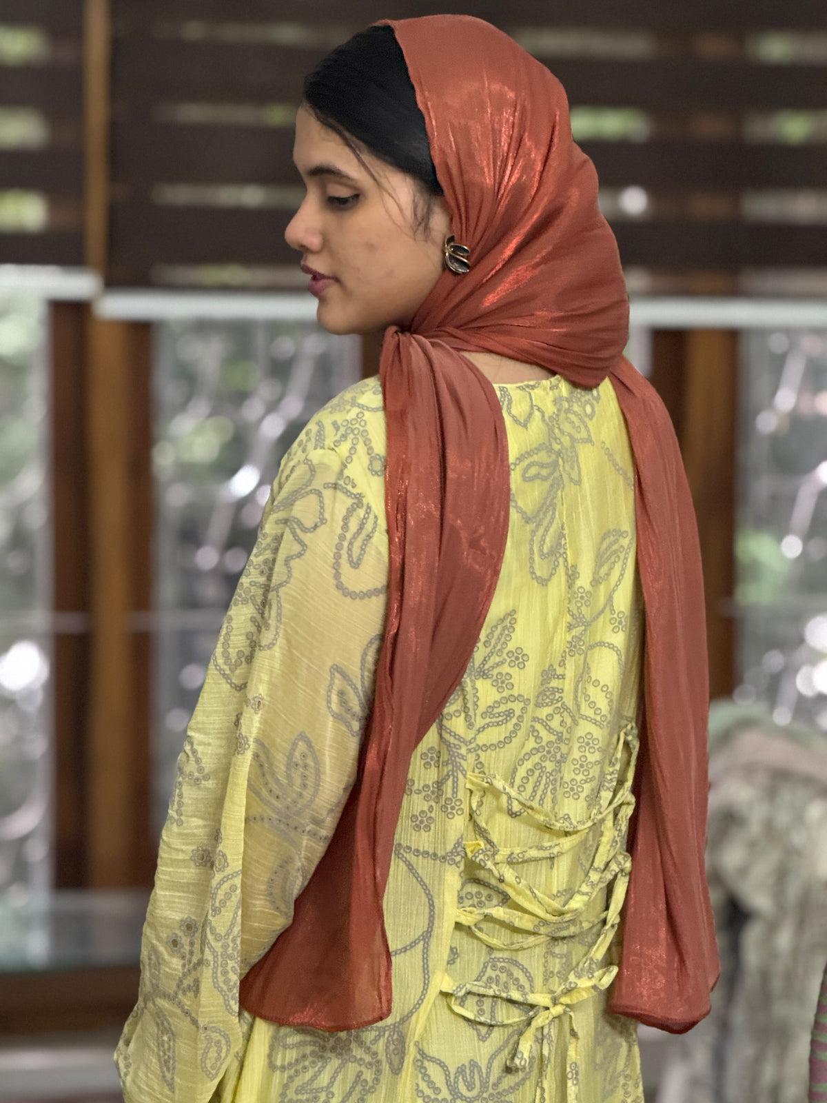 Hifi leaf gown drop