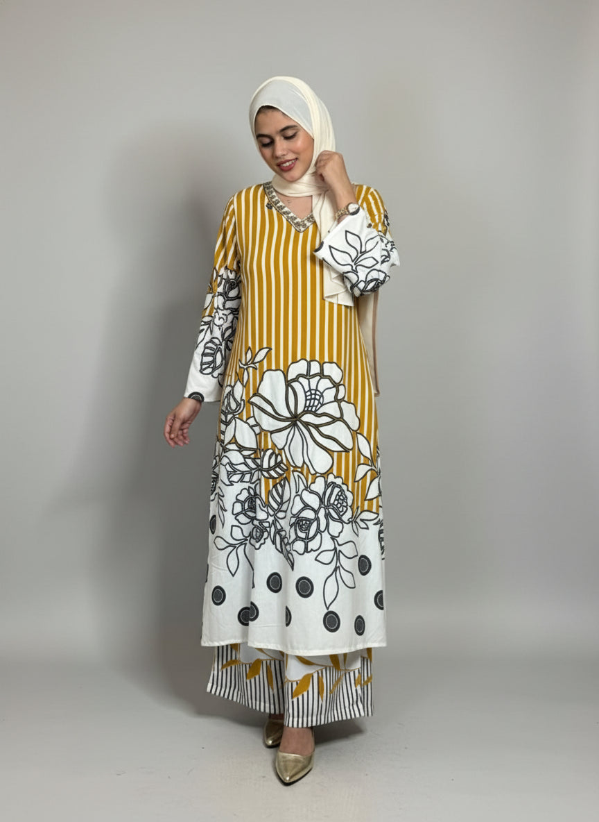 HIFI yellow river co-ordset