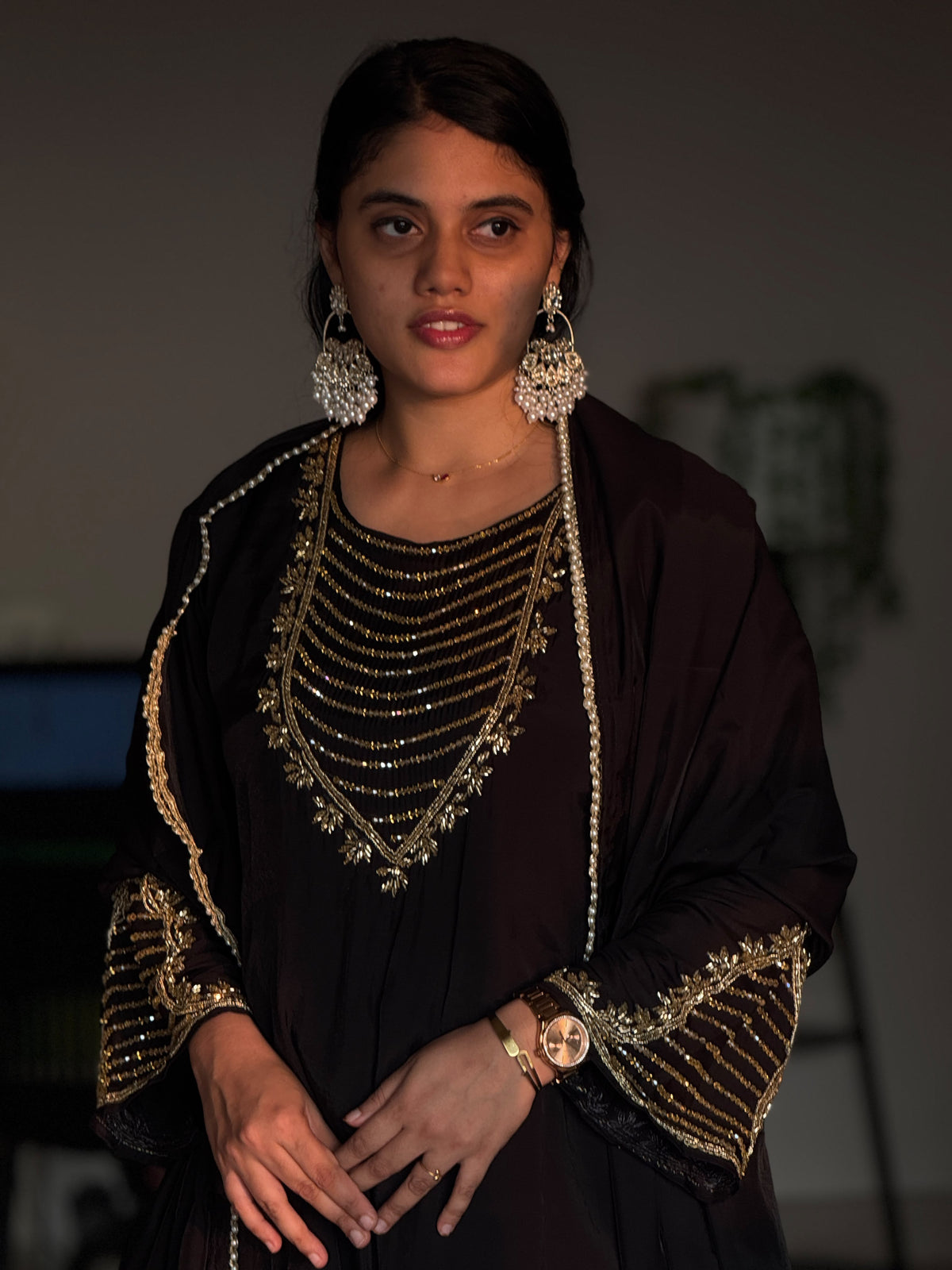 Hifi Golden salwar