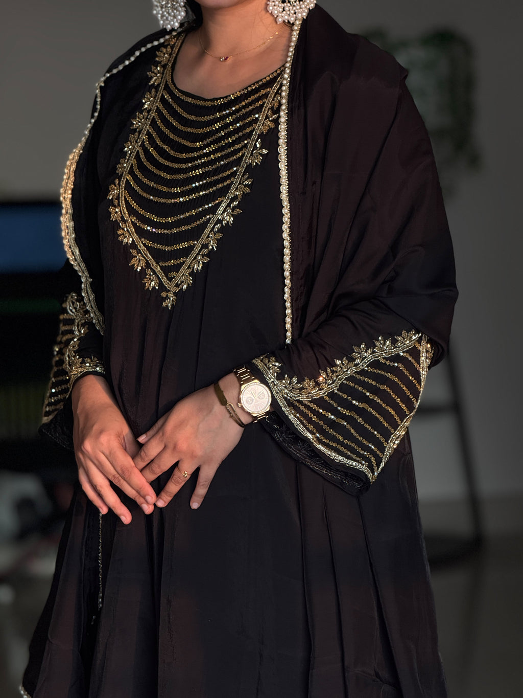 Hifi Golden salwar