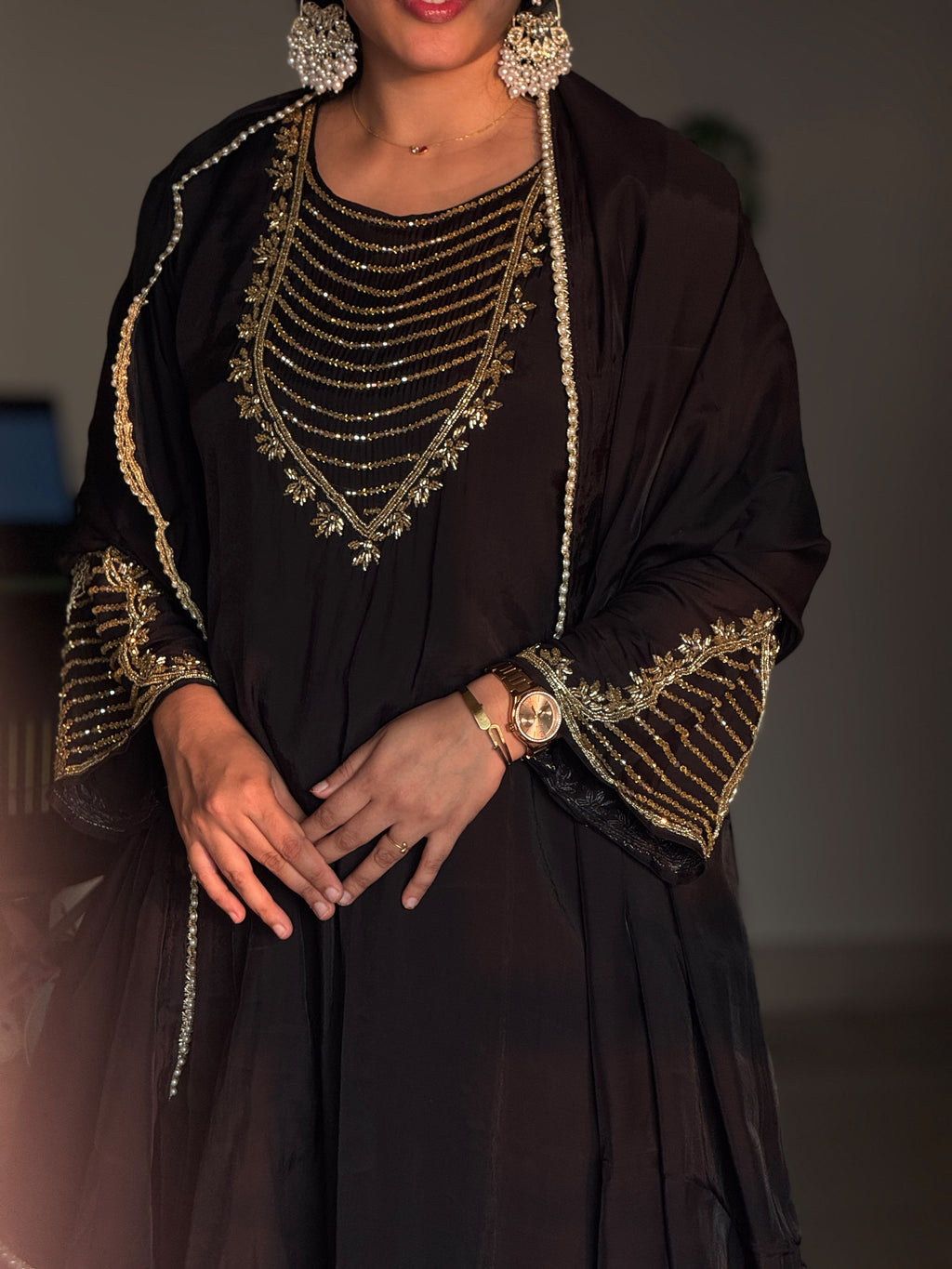Hifi Golden salwar
