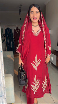 Maroon red