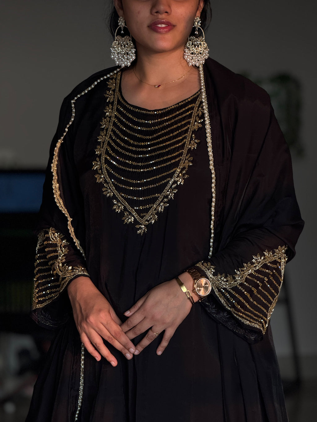 Hifi Golden salwar
