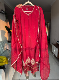 Maroon red