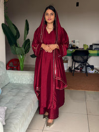 Maroon red