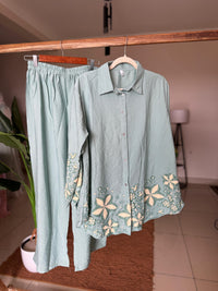 Pastel green